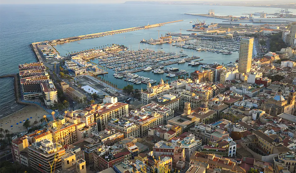 Alicante Hafen